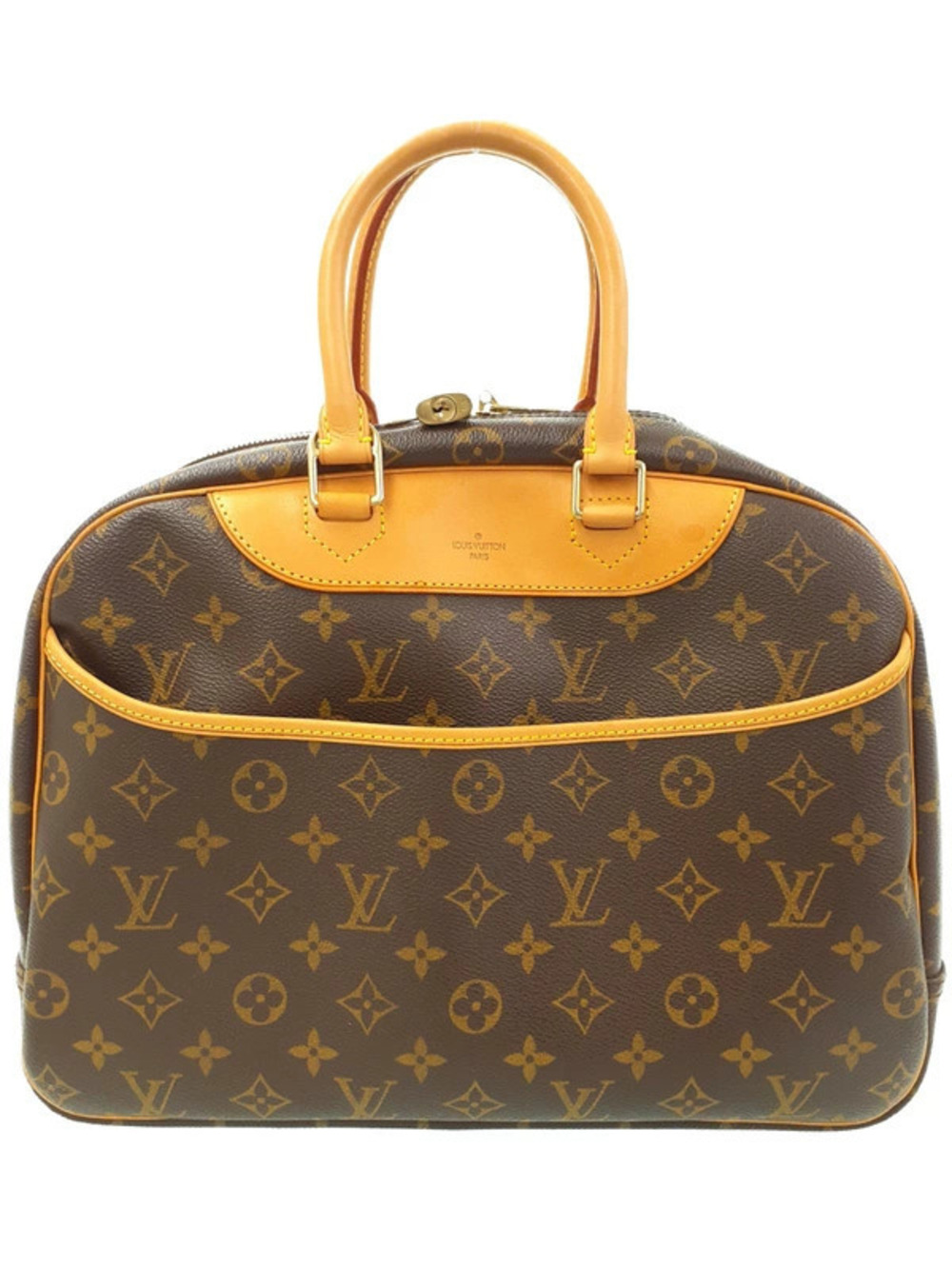 Louis Vuitton Monogram Bowling Vanity Handbag